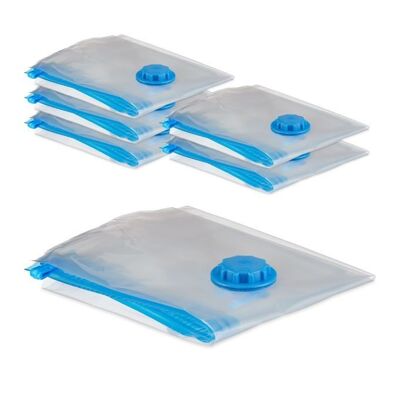 WOODENFURN XL vacuum bags for clothes, set of 6