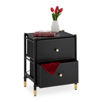 WOODENFURN side cabinet with 2 drawers