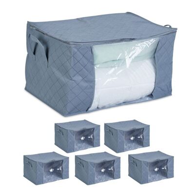 WOODENFURN storage bag set of 6
