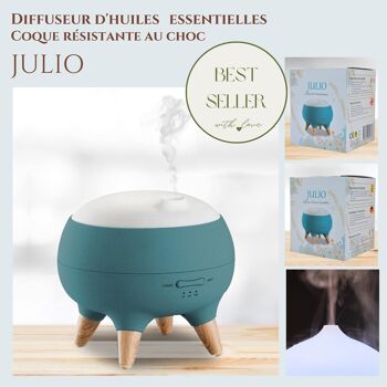 Diffuseur Ultrasonique – Julio – Aromathérapie Huiles Essentielles Parfums & Senteurs – Style Scandinave 5