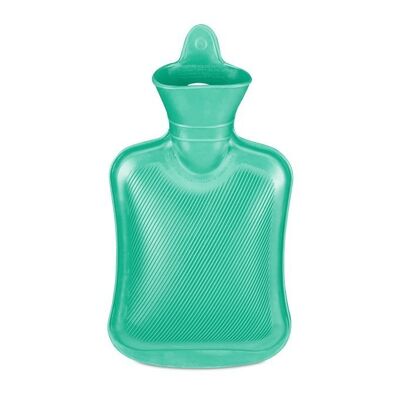 Bouillotte turquoise WOODENFURN 1 litre