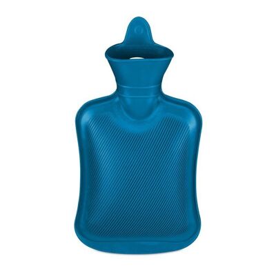 Bouillotte bleue WOODENFURN 1 litre