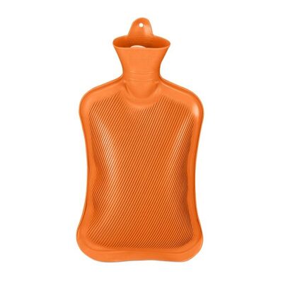 Bouillotte orange WOODENFURN 2 litres