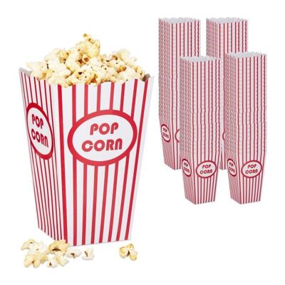 Bolsas para palomitas de maíz WOODENFURN, juego de 100