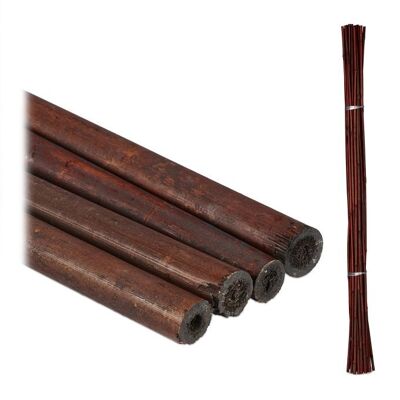 Tuteurs de plantes WOODENFURN en lot de 25 105 cm