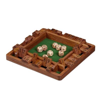 WOODENFURN Chiudi la scatola per 4 giocatori