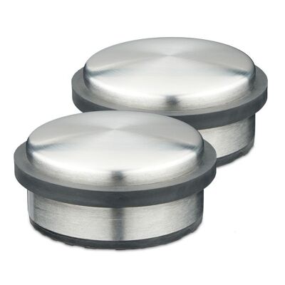 WOODENFURN stainless steel doorstop set of 2