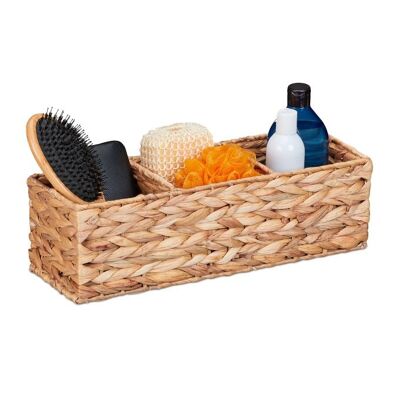 Panier de rangement WOODENFURN à 3 compartiments