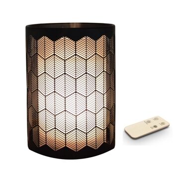 Cadeaux Fête des Mères - Diffuseur Ultrasonique - Verone – Diffusion Multifonction avec Télécommande – en Métal et Verre – Senteurs Parfumées – Objet Déco 8