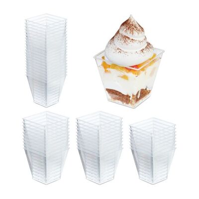 Juego de 50 cuencos de postre WOODENFURN