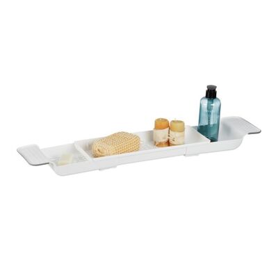 Estante de bañera extensible WOODENFURN