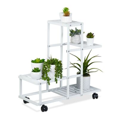 Portavasi WOODENFURN con 4 ripiani