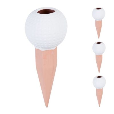 Set di 4 palline da golf in argilla conica WOODENFURN