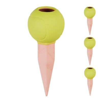 Set di 4 palline da bowling e tennis in argilla WOODENFURN