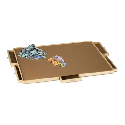 Tablero rompecabezas WOODENFURN con 6 cajones