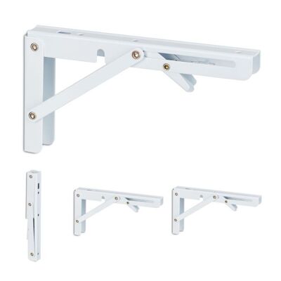 Supporti per mensole pieghevoli WOODENFURN Set di 4