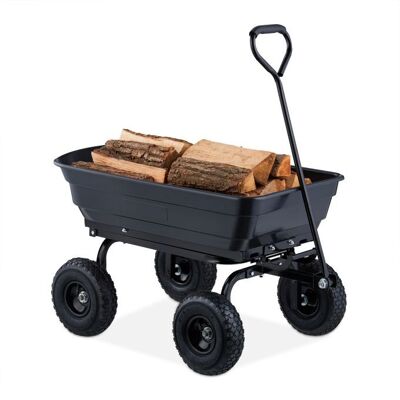 Carrello da giardino WOODENFURN con funzione di ribaltamento