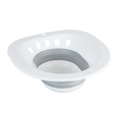 Siège de bain pliable WOODENFURN pour toilettes