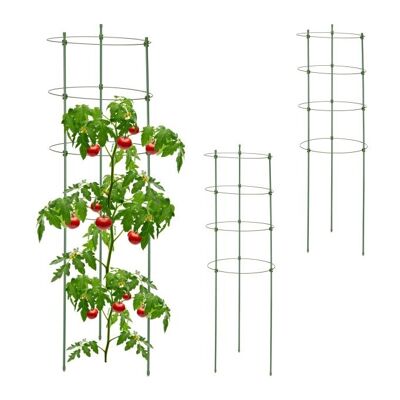 WOODENFURN lot de 3 tours à tomates 91 cm