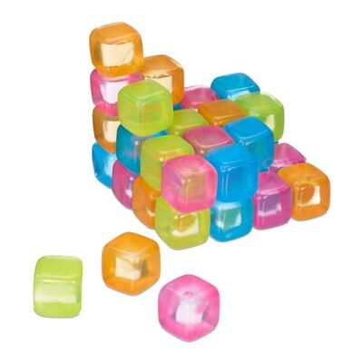 Juego de 36 cubitos de hielo reutilizables WOODENFURN