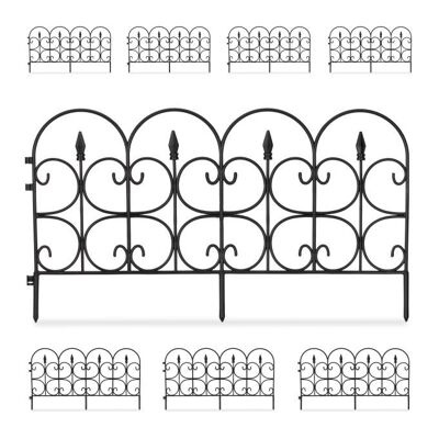 Set di 8 bordi per letto in plastica WOODENFURN