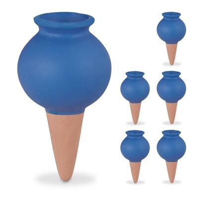 WOODENFURN clay cones in a set of 6