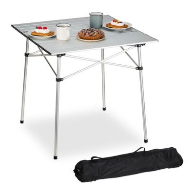Table pliante WOODENFURN en aluminium