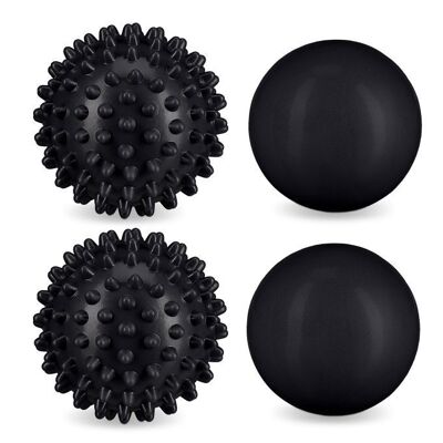 Lot de 4 balles de massage WOODENFURN