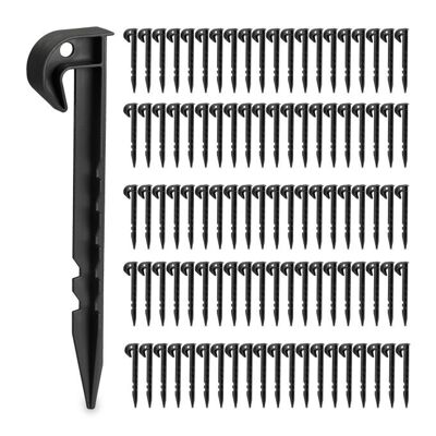 WOODENFURN Ground Hooks for Robotic Lawnmower Cables, Set of 200