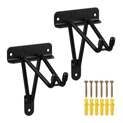Ganci da parete WOODENFURN per garage, set da 2