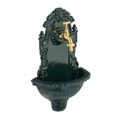 Fontana da parete WOODENFURN verde