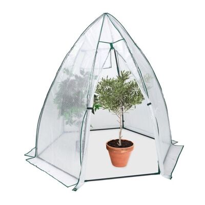 Carpa de invernada WOODENFURN para plantas