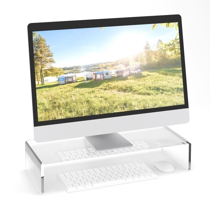 Support d'écran WOODENFURN en acrylique