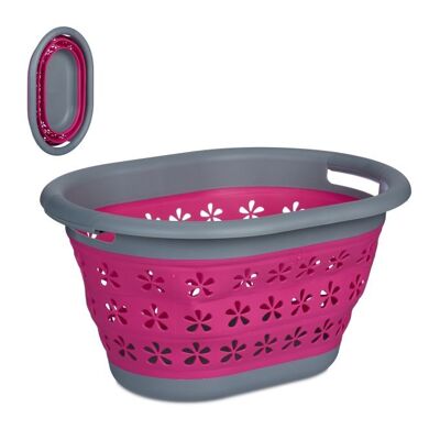 Panier à linge pliable WOODENFURN 17 litres