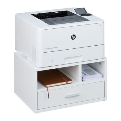 Soporte para impresora WOODENFURN con cajón
