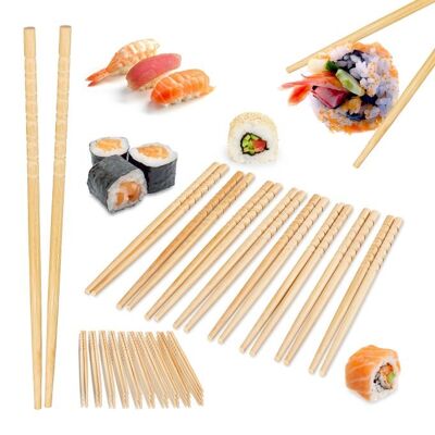 WOODENFURN Bamboo Chopsticks 50 Pairs