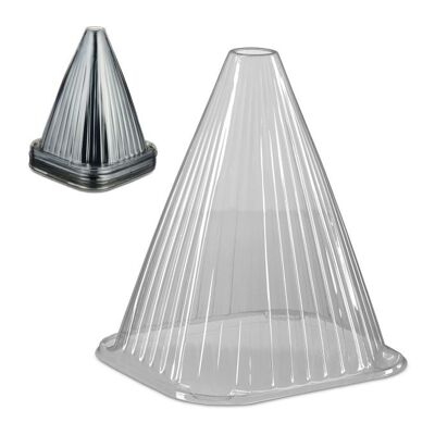 WOODENFURN Gray Plant Hat Set of 10