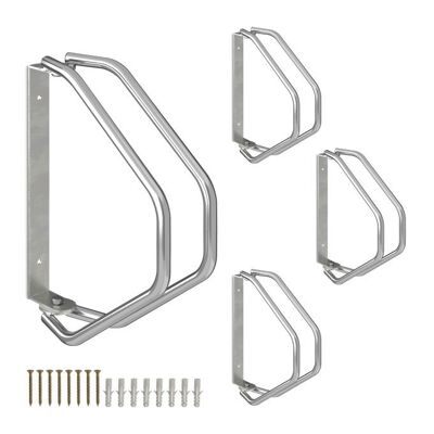 Juego de portabicicletas de pared giratorio WOODENFURN