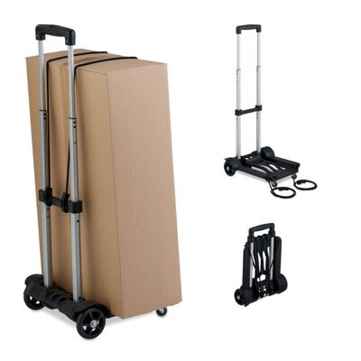 WOODENFURN Folding Transport Trolley