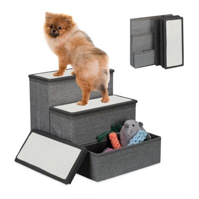 Escalier pliable pour chien WOODENFURN 3 marches