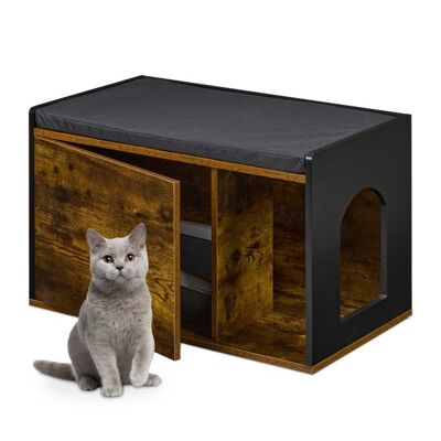 Armoire à chat WOODENFURN au design industriel