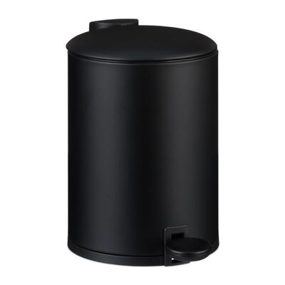 Poubelle de salle de bain WOODENFURN 3 l à fermeture amortie