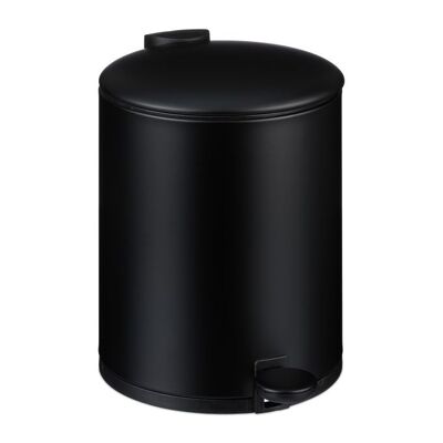 Poubelle cosmétique ronde WOODENFURN 5 litres
