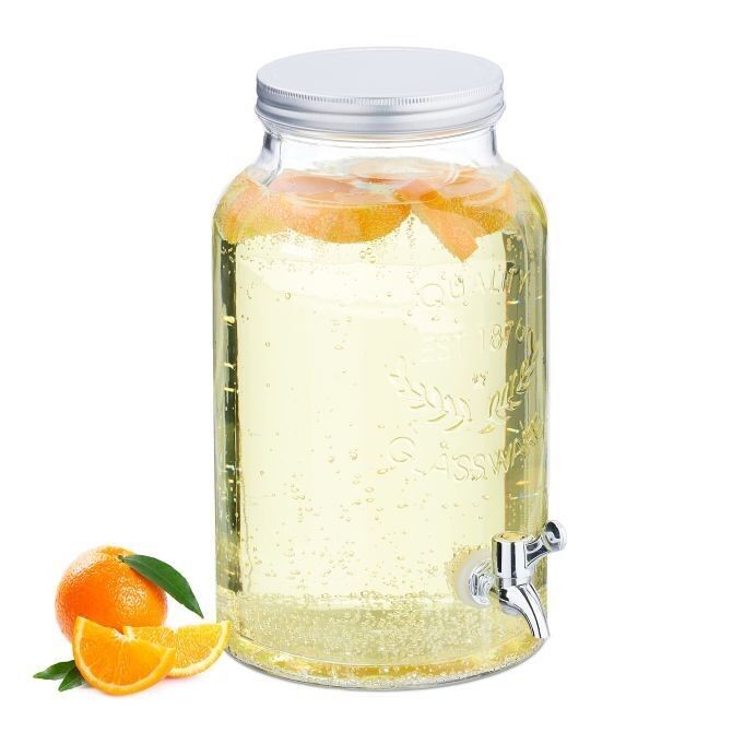 Distributeur de boissons WOODENFURN 5 litres design vintage