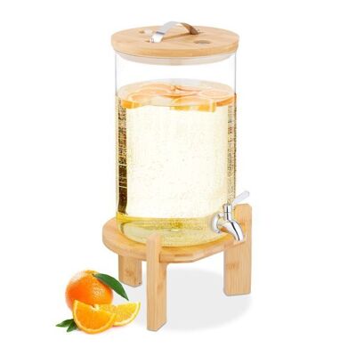 WOODENFURN beverage dispenser for cold & hot drinks