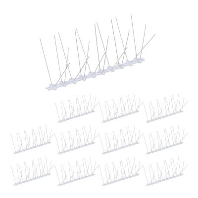 Juego de 12 pinchos repelentes de pájaros WOODENFURN