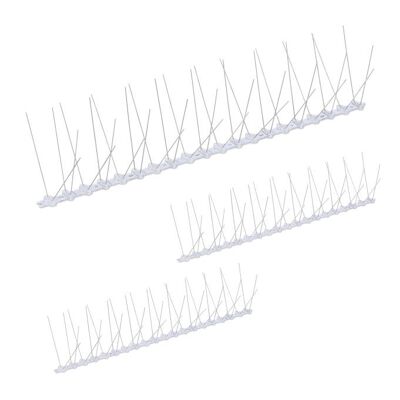Juego de 3 pinchos repelentes de pájaros WOODENFURN