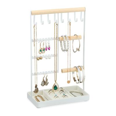 Portagioielli WOODENFURN con cassetto per anelli