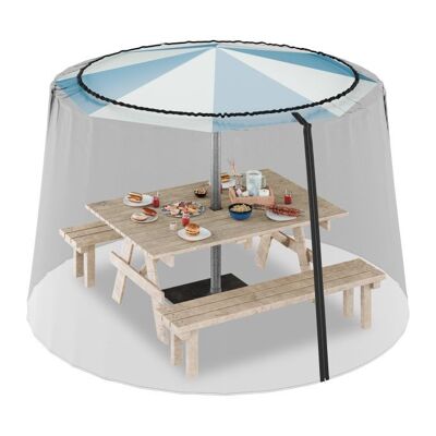 WOODENFURN mosquito net for the parasol