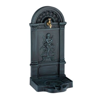 WOODENFURN standing fountain in angel design